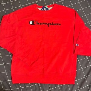 Champion Crewneck Power Blend Sweater (Lg)